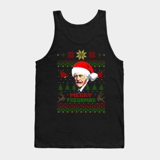 Sigmund Freud Merry Freudmas Tank Top